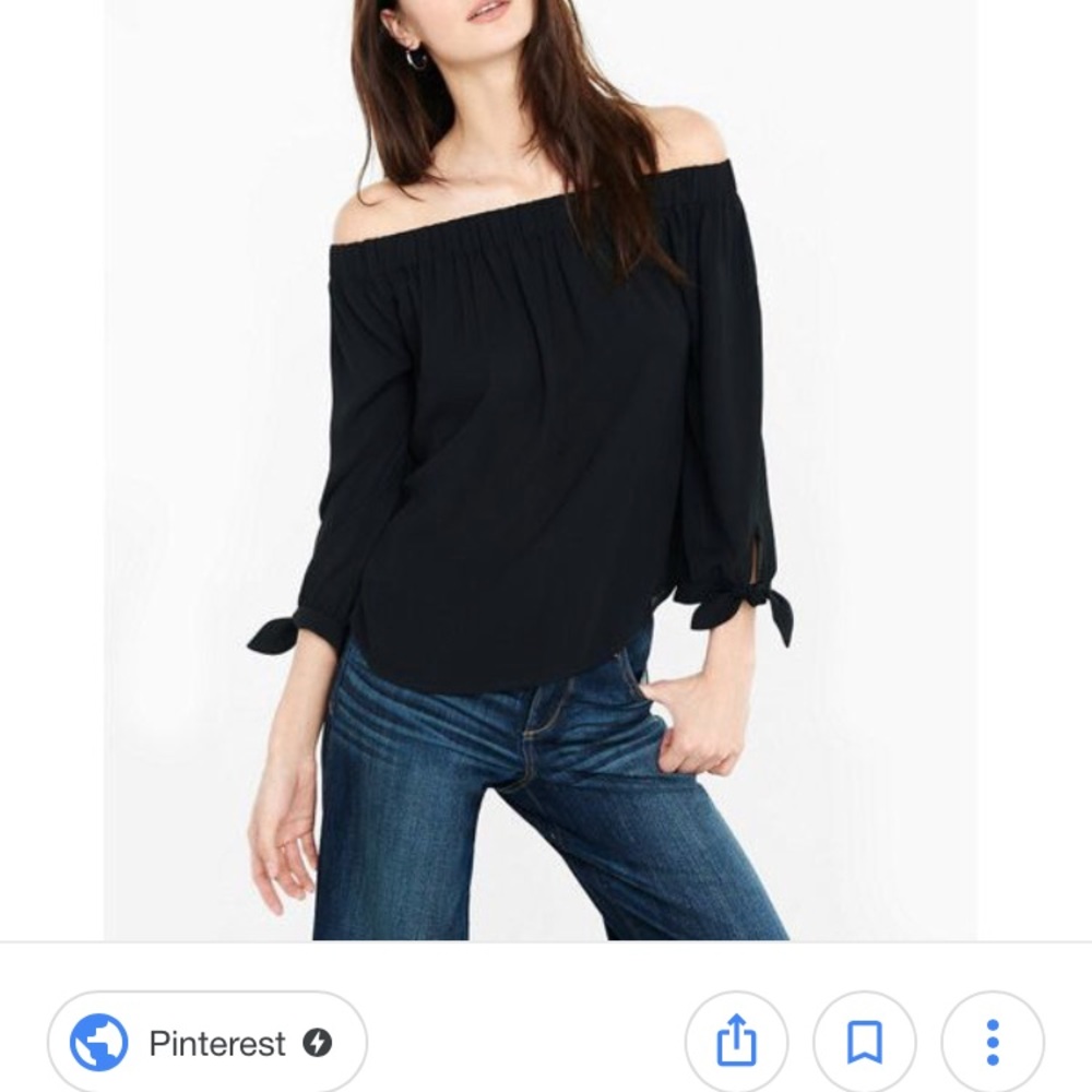 OTS black too with tie sleeves